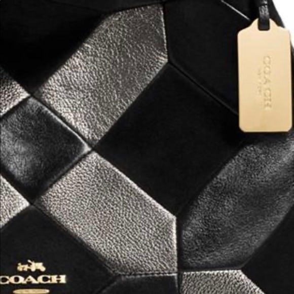 Nwot coach Edie 31 patchwork purse/wallet - Picture 4 of 6